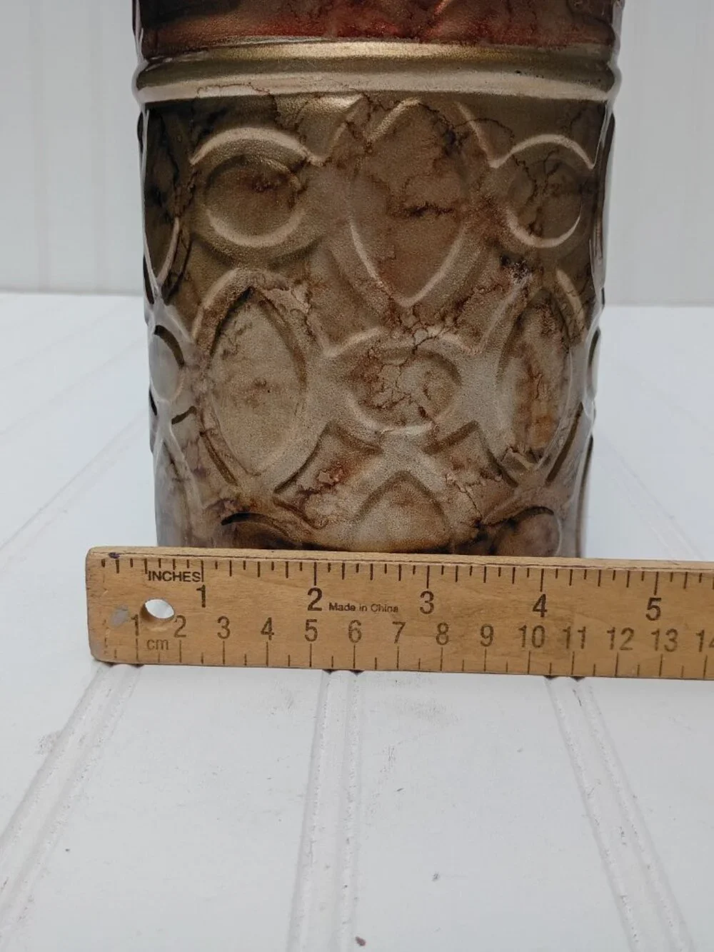 Tall Metal Floor Vase 23